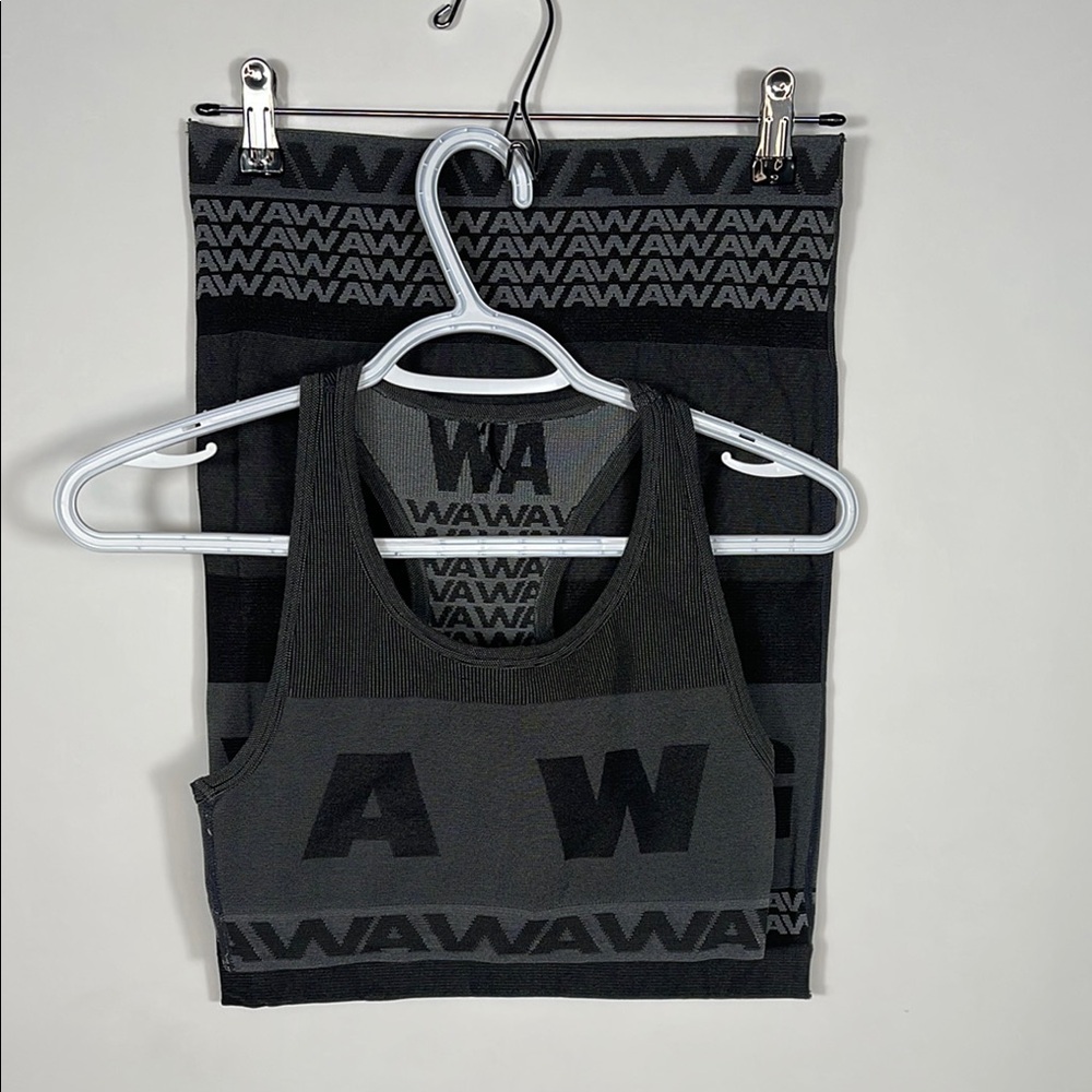 Alexander WANG Sports Bra&Skirt Set